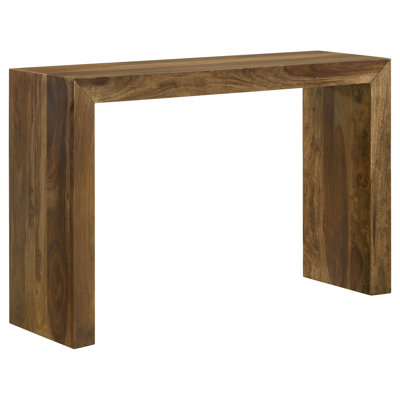 Console de hall d'entrée en bois massif Jazzelle Auburn