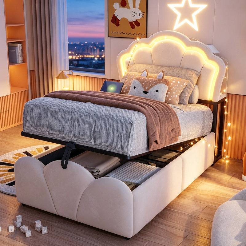 European Single (90 x 200 cm) Bed Frame