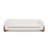 Alpine 90.5" Sherpa Sofa, Ivory White Boucle
