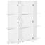 Paravent 4 panneaux en bois HOMcom