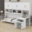 Lit escamotable mural avec placard, tiroirs et bureau Murphy