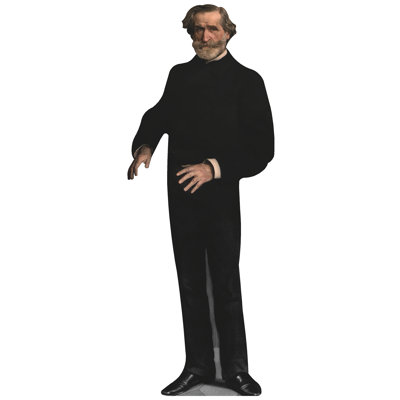 Giuseppe Verdi Composer Opera Cardboard Cutout Standup