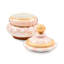 Rosy Check Ceramic Groovy Canister