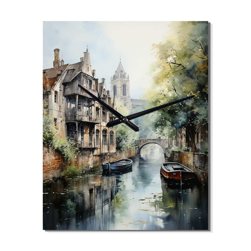 Horloge murale Allemagne, H 32 po x l 16 po x P 1 po