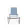 Holna Outdoor Rust-Resistant Metal Chaise Lounge