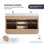 Meuble-lavabo double 60 po Cloverfield-93496140-93496141