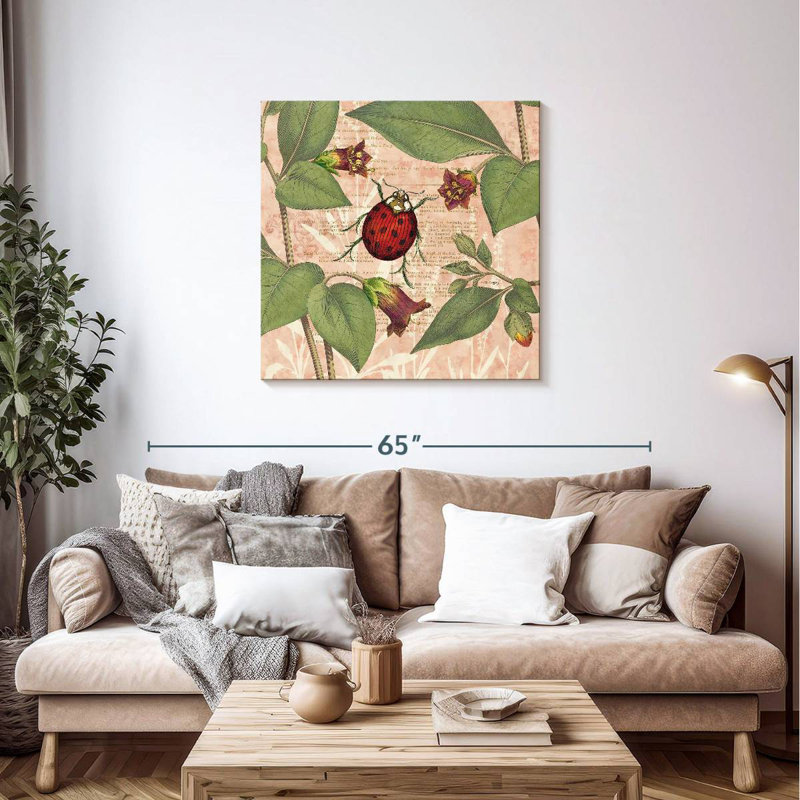 Crowle Botanical Nature Bug, 36" H x 36" W