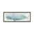 Toile avec cadre gris