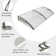 Aufind 78.74'' W x 10'' D Retractable Window Awning