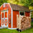 Arishka 6'' W Wood Log Rack