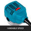 Compact Router 1.25HP With Fixed Base, Plunge Base and Tilt Base, Variable
