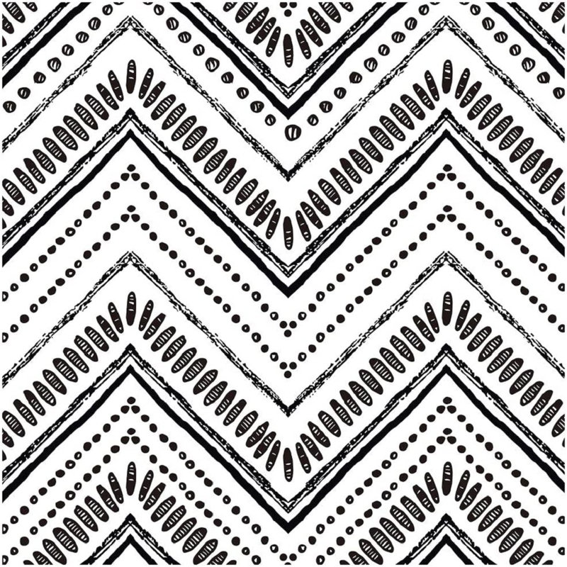 Duncanville Peel & Stick Chevron Roll