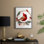 «Christmas Holiday Art» CML XXIX, reproduction encadrée - bois massif