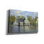 «Maisons près de la berge de la rivière Zaan» par Claude Monet, estampe numérique sur toile-87903278