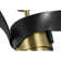 Burniece 3 - Blade LED Propeller Ceiling Fan with Remote Control and Light Kit Included