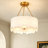 Abbate 3 - Light 15.7'' Metal Flush Mount Ceiling Light