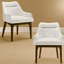 Ensemble de 2 chaises d'appoint Kasha Chenille
