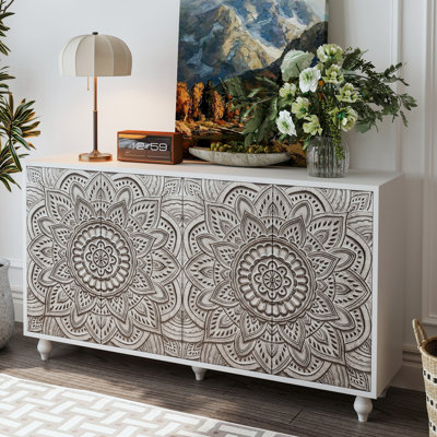 Buffet 60 po 3D Boho Mandala