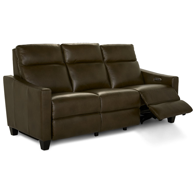 Canapé inclinable électrique avec repose-tête Quinault, Vert