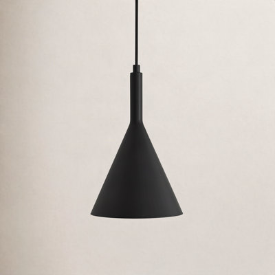 Laroche 1-Light Dimmable Dome Pendant with Adjustable Height