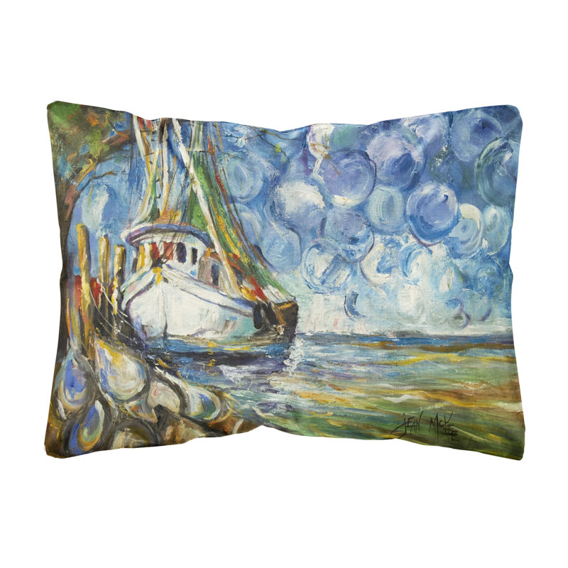 Coussin lombaire intérieur/extérieur pour bateau gris