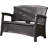 Elements 47'' Resin Outdoor Loveseat-20347309