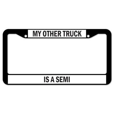 Mon autre camion est un cadre semi-plat