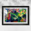 Cerfs dans un jardin monastique (Reh im Klostergarten), 1912 - Franz Marc - Estampe encadrée sur mesure-868367329-868367357-868367359