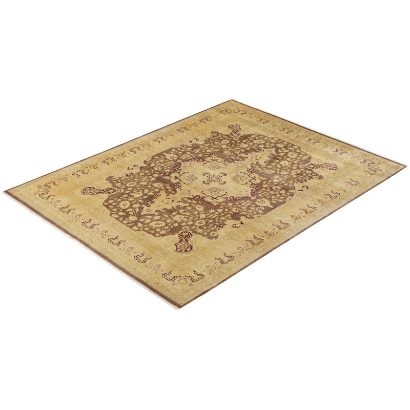 Classic One-of-a-Kind 9' 2" X 11' 9" Hand Knotted Area Rug