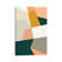 Abstract Geometric XXVII Green - Print on Canvas