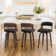 Carylon Swivel Upholstered Counter Stool