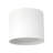 Napoleon 7-in (6-in Height) White dimmable LED Semi-Flush Mount-124959474-124959475