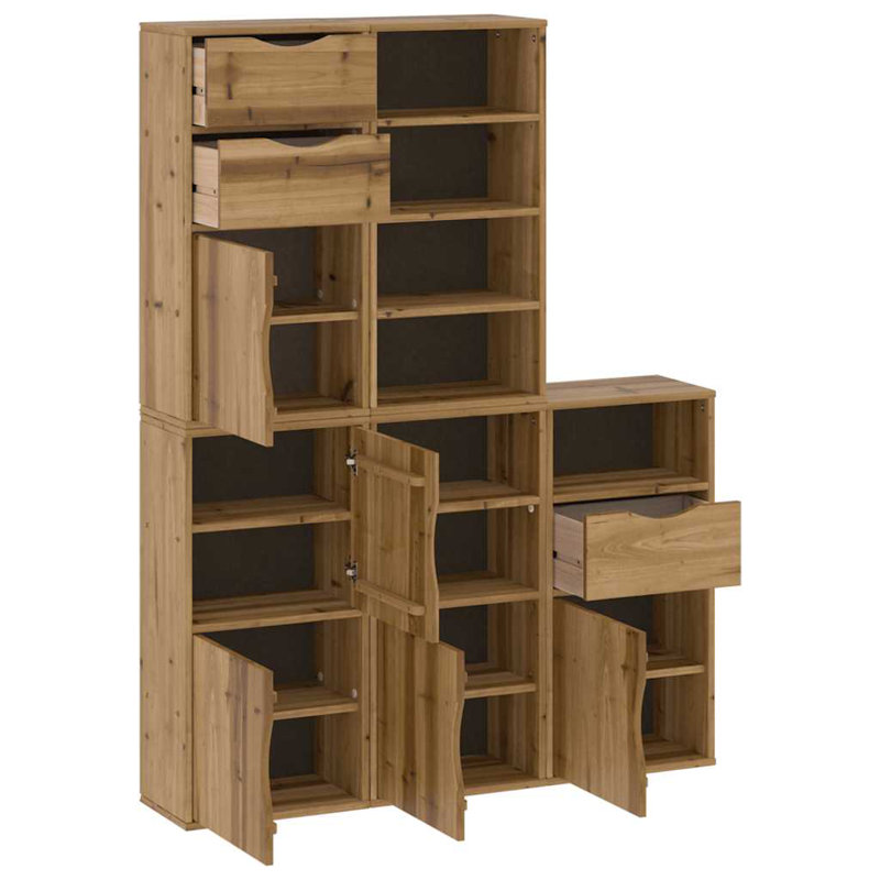 79cm H x 40cm W Bookcase, Natural