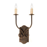 Samuel 2 - Light Candle Wall Light