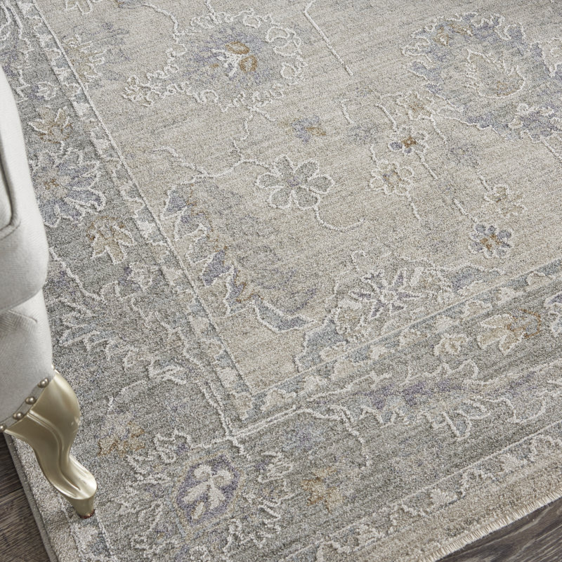 Oriental Area Rug, Rectangle 5'3" x 7'8"
