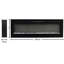 Adrianne Recessed/Wall Mounted Electric Fireplace Adjustable Flame with Remote-665252525