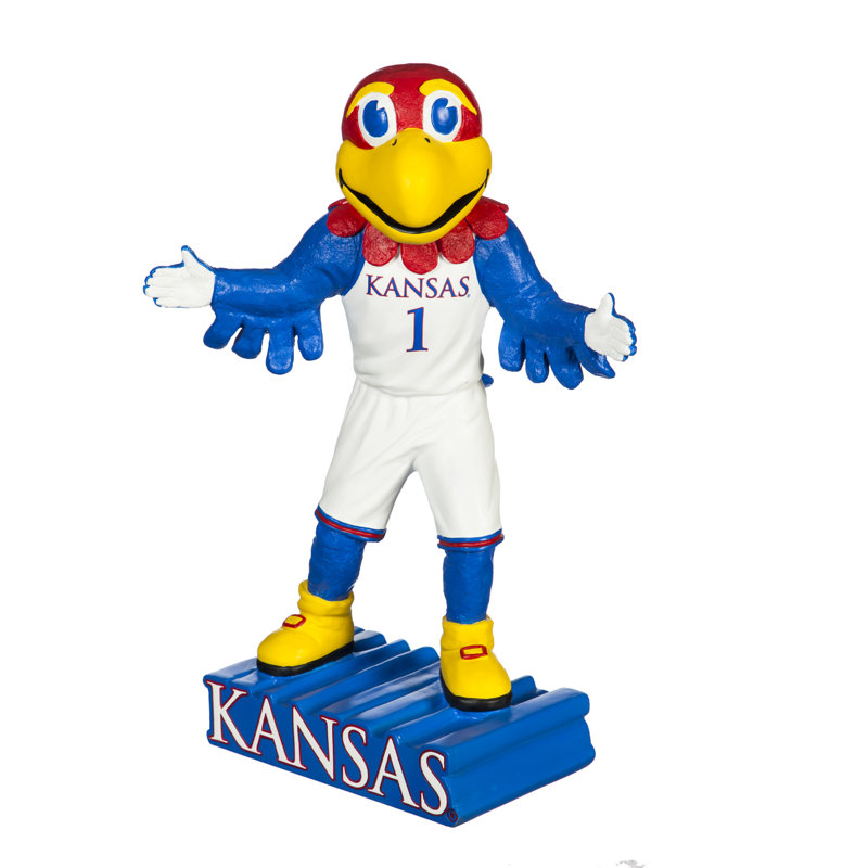 Statue mascotte ncaa, Université du Kansas