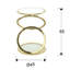 Brooklet Glass Top Abstract End Table-41343081