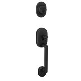 Remsen Exterior Single Cylinder Handleset, Exterior Side Only (Interior Portion Sold Separately)