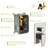 Brushed Nickel Dual Shower - 10 Inch Ceiling Mount Square Rain With -balanced Valve And Handheld Spray Head System In Option-118036847