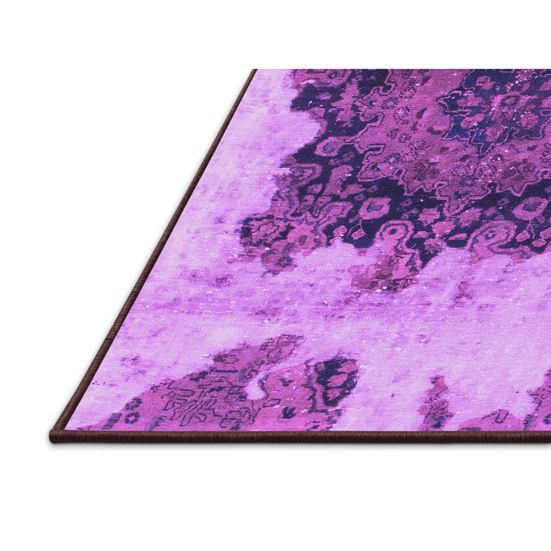 Tapis mauve Deah, Rectangle 2 pi x 3 pi