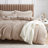 Essential Collection 100% Cotton Waffle Weave Duvet Cover Set-109512985-110365887