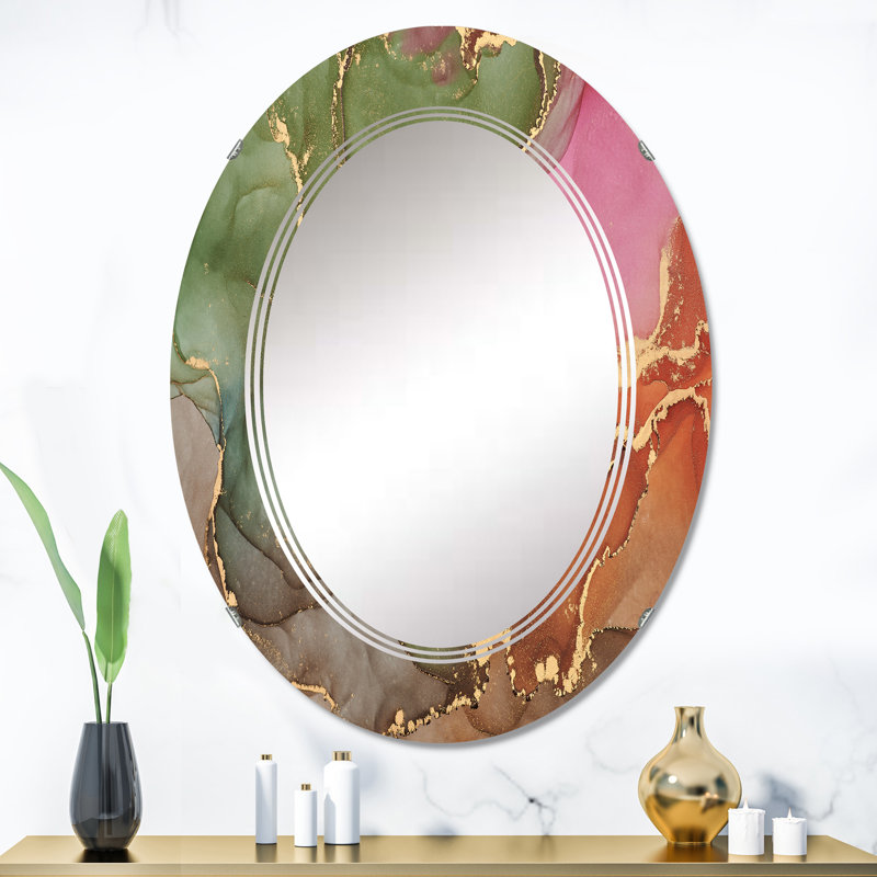 Oval Mirror, 36" x 24"