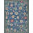 Oxford hand-knotted Ghazni Wool Blue Area Rug-126126079
