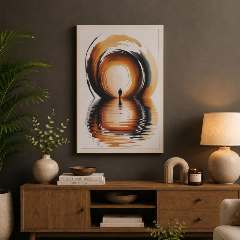 Print, 30x20 - 76.2 x 50.8 cm, Taupe Border