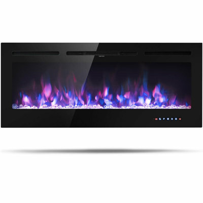 Adanac Wall Mounted Electric Fireplace Insert