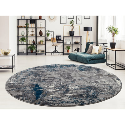 Carpet Dibble in blue/grey