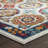 Modway Porch & Den Gardenspot Distressed Floral Trellis Area Rug-1546852192