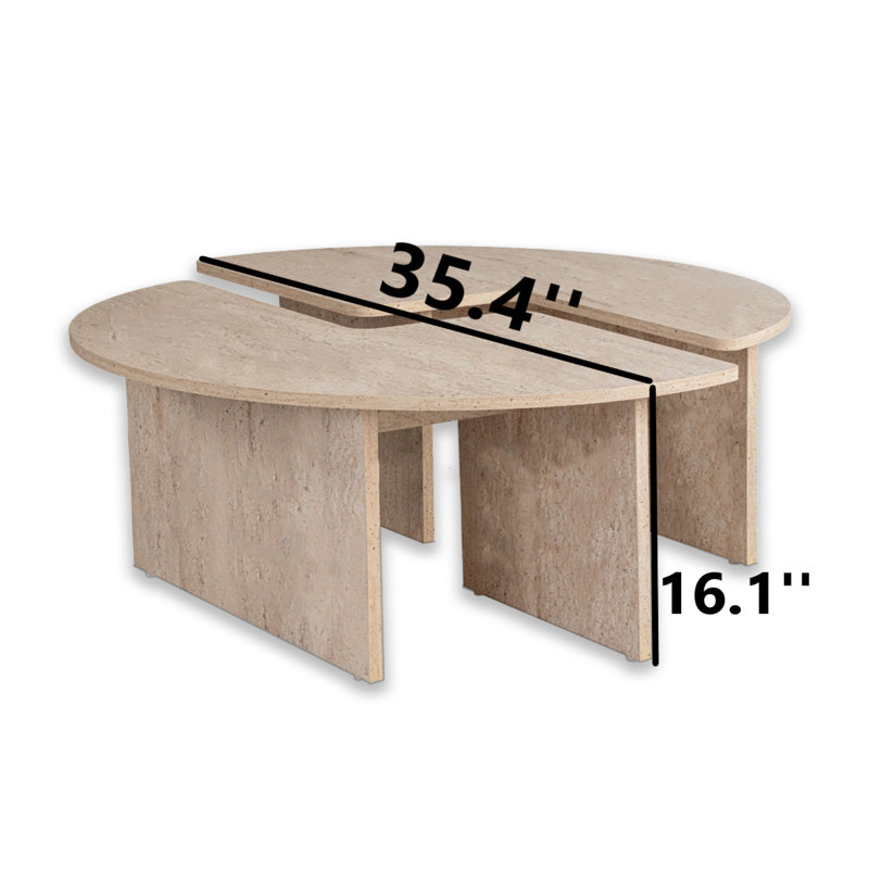 Table basse 3 pièces