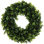 Couronne de buis - Vert - Rond, résistant aux rayons UV, décor intérieur / extérieur toutes saisons